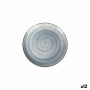 Plato de Postre La Mediterránea Swirl Ø 20 cm (12 Unidades)