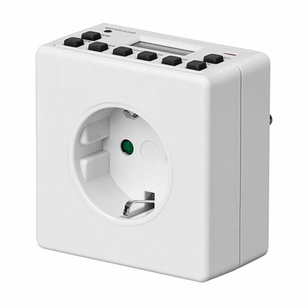 Enchufe con programador digital NIMO 250 V 16 A 10 A Semanal
