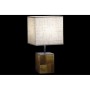 Lampe de bureau DKD Home Decor Sapin Métal Lin 60 W (20,5 x 20,5 x 40 cm) (2 Unités)