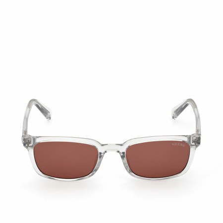 Lunettes de soleil Unisexe Guess GU8284 20E Gris Argent Ø 50 mm