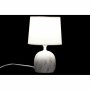 Lampe de bureau DKD Home Decor 25W Gris Blanc Marbre 220 V Moderne (2 Unités) (16 x 16 x 26 cm)