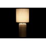 Lampe de bureau DKD Home Decor Dolomite 25W Naturel Beige Corde 220 V (24 x 24 x 52 cm)