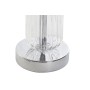 Lampe de bureau DKD Home Decor Gris Transparent Blanc (2 Unités) (20 x 20 x 38 cm)