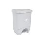 Seau à déchets avec pédale Tontarelli Idea Gris 24 L (4 Unités)