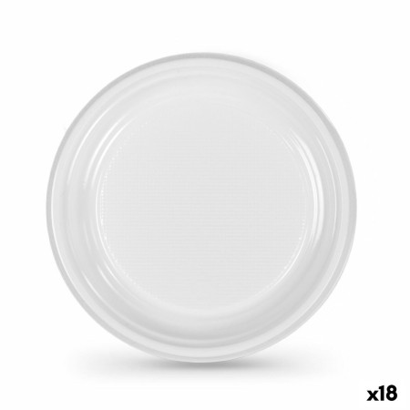 Set de Platos Algon Plástico 20,5 cm 25 Piezas (18 Unidades)