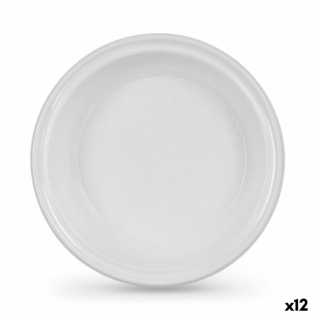 Set de Platos Algon Plástico 20,5 cm 25 Piezas (12 Unidades)