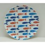 Plato de Postre La Mediterránea 20 cm Peces (24 Unidades)