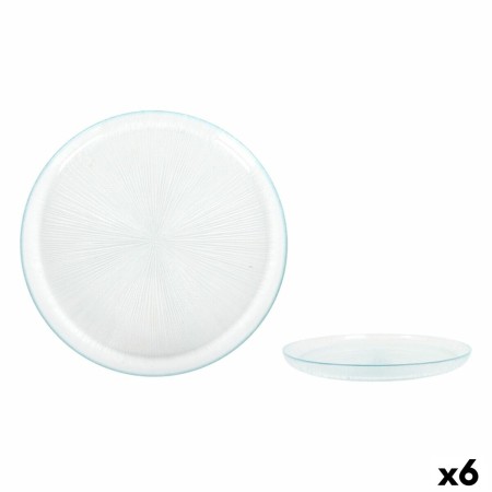Assiette plate La Mediterránea Venezia verre Ø 21 cm (6 Unités)
