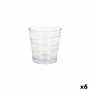 Set de Verres La Mediterránea Rock aros 6 Pièces (6 Unités)