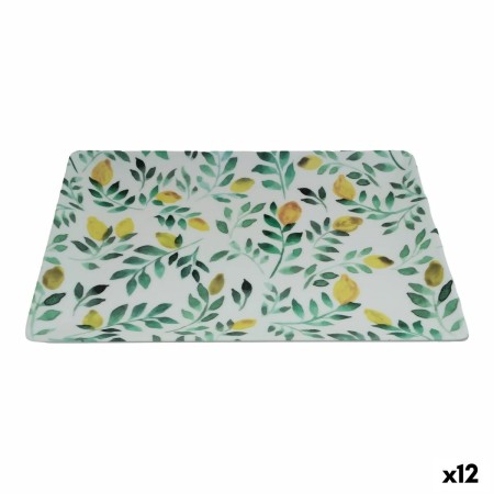 Plateau apéritif La Mediterránea Citron 30 x 20 x 2,5 cm (12 Unités)