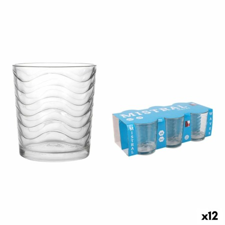 Set de Verres La Mediterránea Mistral waves 6 Pièces (12 Unités)