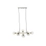 Suspension DKD Home Decor Doré Transparent 220 V 50 W (96 x 50 x 32 cm)