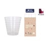 Set de Verres La Mediterránea Talco aros 6 Pièces (8 Unités)
