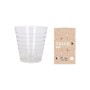 Set de Verres La Mediterránea Talco aros 6 Pièces (8 Unités)