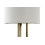 Lampe de bureau DKD Home Decor Doré Blanc 220 V 50 W (28 x 28 x 67 cm)