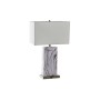 Lampe de bureau DKD Home Decor Blanc Marbre 220 V 50 W Moderne (38 x 23 x 60 cm)