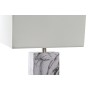 Lampe de bureau DKD Home Decor Blanc Marbre 220 V 50 W Moderne (38 x 23 x 60 cm)