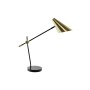 Lampe de bureau DKD Home Decor Noir Doré 220 V 50 W (18 x 50 x 51 cm)