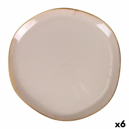 Plato Llano Duomo Beige Ø 28 cm (6 Unidades)