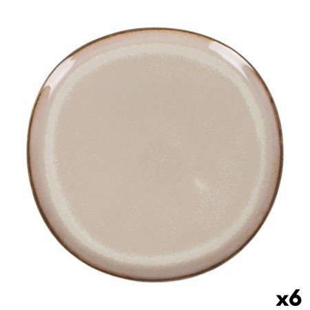 Assiette à dessert Duomo Beige Ø 21 cm (6 Unités)
