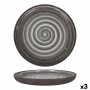 Plato Llano Krakatoa Ø 27 cm (3 Unidades)