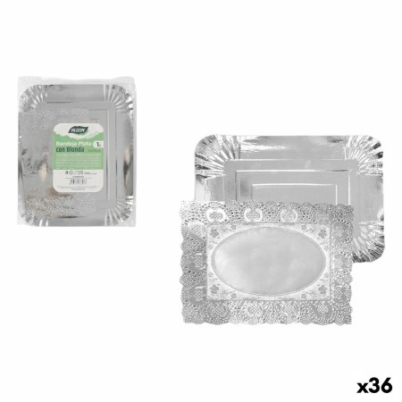 Plateau apéritif Algon Rectangulaire 32 x 39 cm (36 Unités)