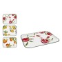 Bandeja La Mediterránea 42 x 31 cm Frutas 9 Unidades