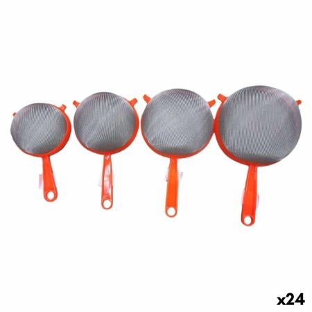 Tamis Quttin Aluminium Plastique 20 cm (24 Unités)