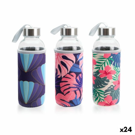 Bouteille d'eau Bewinner verre 400 ml (24 Unités)