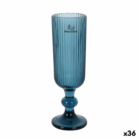 Copa de champán Santa Clara Sonella Azul (36 Unidades)