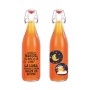 Botella de Cristal La Mediterránea Vidrio 1 L (12 Unidades)