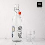 Botella de Cristal La Mediterránea Vidrio 1 L (12 Unidades)