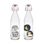 Botella de Cristal La Mediterránea Vidrio 1 L (12 Unidades)