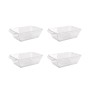Set de Aperitivo Arcoglass Anubis Vidrio Rectangular 4 Piezas (18 Unidades)
