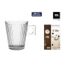 Lot de tasses La Mediterránea Lima lineal 2 Pièces (36 Unités)