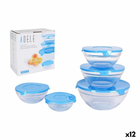 Set de Aperitivo Adele Azul 17 5 Piezas (12 Unidades)