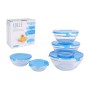Set de Aperitivo Adele Azul 17 5 Piezas (12 Unidades)
