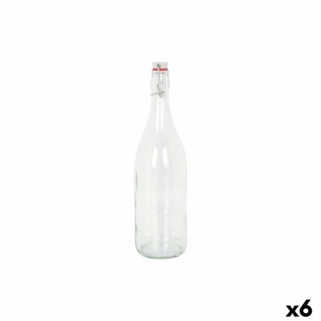 Bouteille en Verre La Mediterránea Mecano verre 1 L (6 Unités)