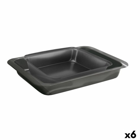 Bandeja para Horno Quttin Rectangular 34 x 24 cm 42 x 29 cm (2 Piezas) (6 Unidades)