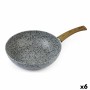 Sartén Wok Quttin 28 cm (6 Unidades)