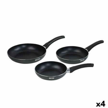 Ensemble de poêle Quttin Aluminium 24 cm 3 Pièces (4 Unités)