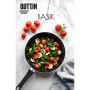 Set de Sartenes Quttin Aluminio 24 cm 3 Piezas (4 Unidades)
