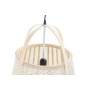 Suspension DKD Home Decor Naturel Crème 220 V 50 W (47 x 47 x 64 cm)