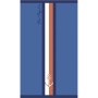 Serviette de plage Secaneta Portals Blue marine 90 x 165 cm Jacquard