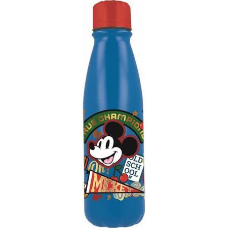 Botella de Agua Mickey Mouse True Champions Aluminio 600 ml