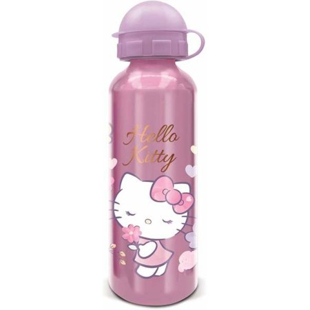 Botella de Agua Hello Kitty Aluminio 530 ml