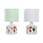 Lampe de bureau DKD Home Decor Menthe Blanc 220 V 50 W Tropical (22 x 22 x 35 cm) (2 Unités)