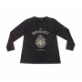 T-shirt à Manches Longues Enfant Harry Potter Gris foncé 10 Ans