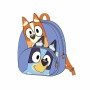 Mochila Escolar Bluey Azul 18 x 22 x 4 cm