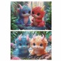 Puzzle Educa Adorable Monsters 100 Pièces (2 Unités)